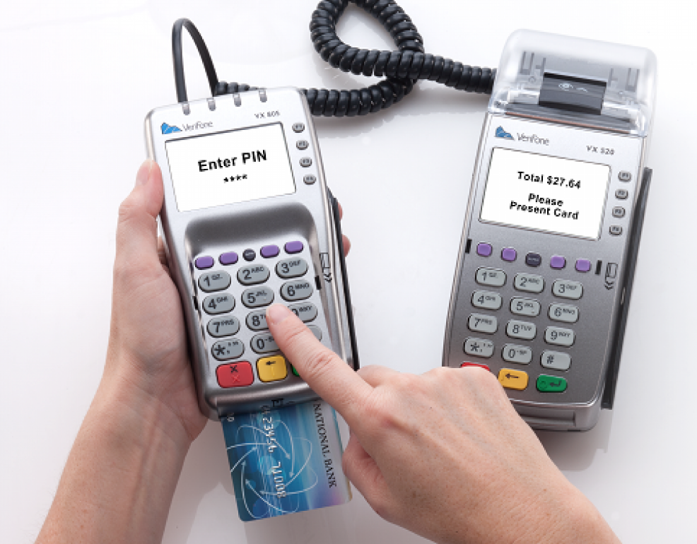 VeriFone VX 520 EMV Credit Card Machine for sale online