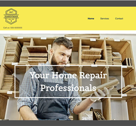 Home-repair-contractor-website-design